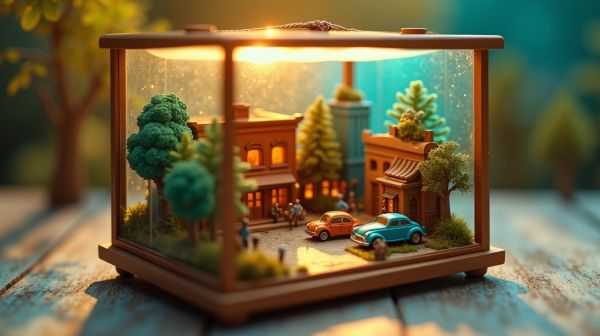 Comment créer un diorama miniature diy vibrant et original