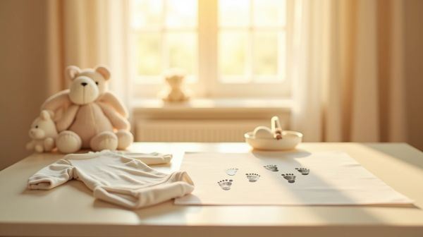 Immortaliser les souvenirs de bébé avec des kits d'empreintes