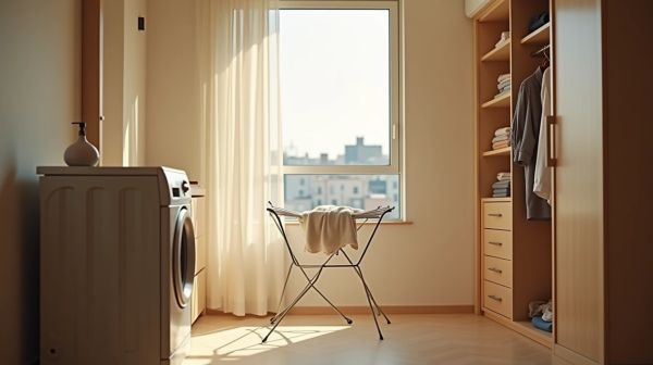 Les solutions étonnantes pour étendre votre linge dans un petit appartement